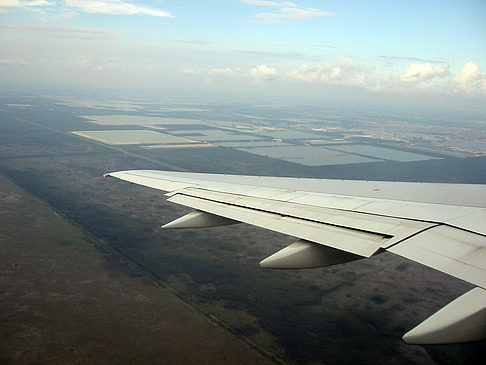 Landeanflug auf Miami