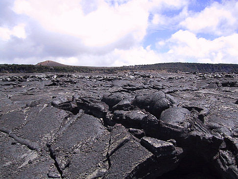 Erstarrte Lava