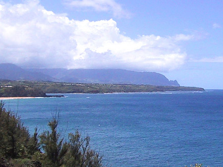 Küste von Kauai Foto 
