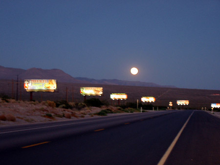 Pahrump Mondaufgang