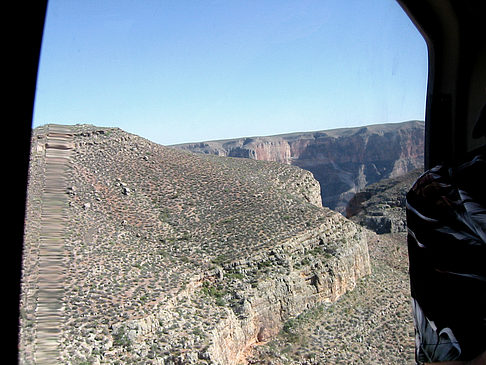Per Hubschrauber im Grand Canyon Foto 
