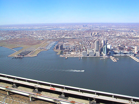 Blick über New York Foto 